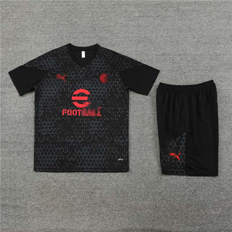 Camiseta de Entrenamiento de AC Milan 2023/2024 Negro